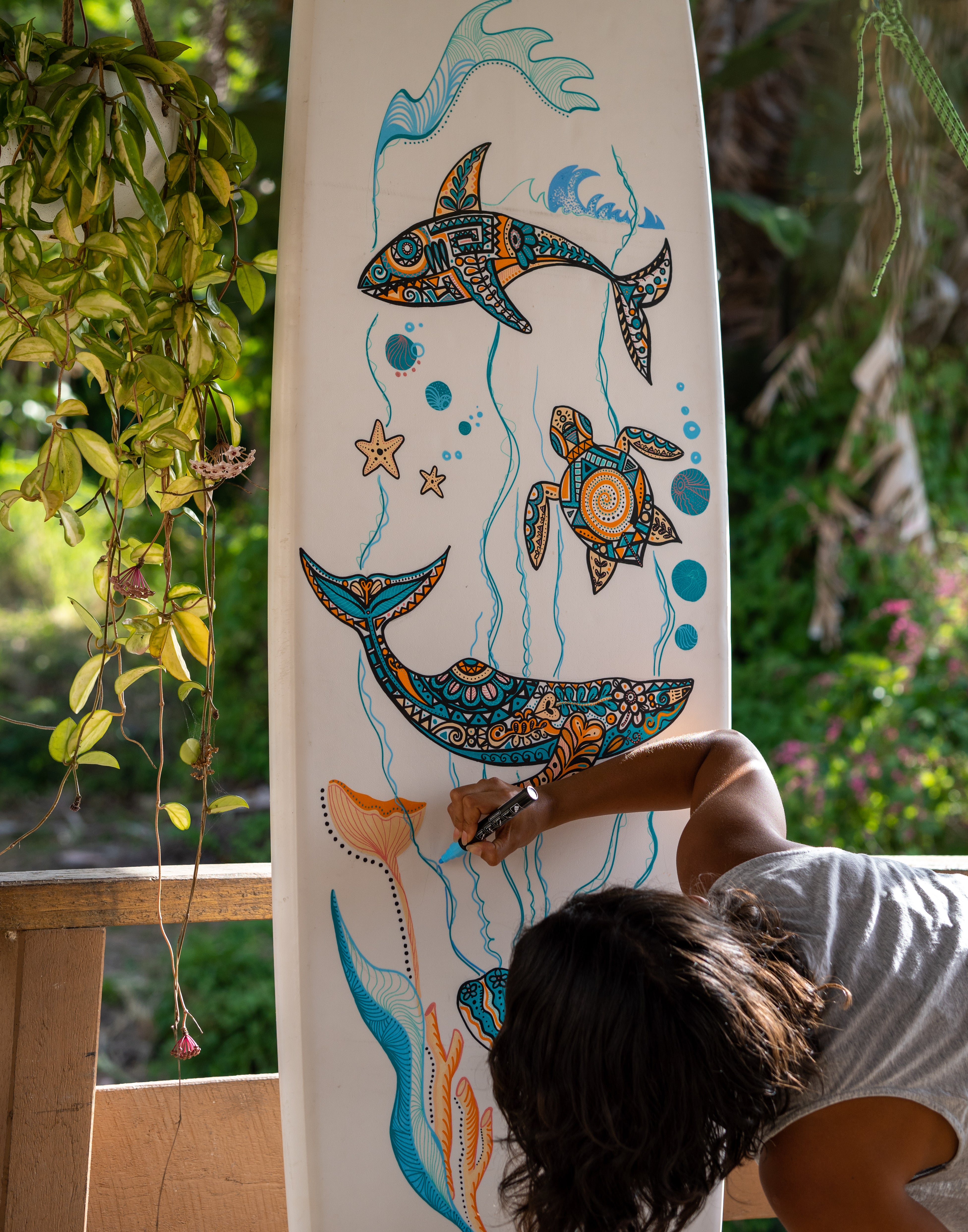 How To Paint A Surfboard with Surfpaints